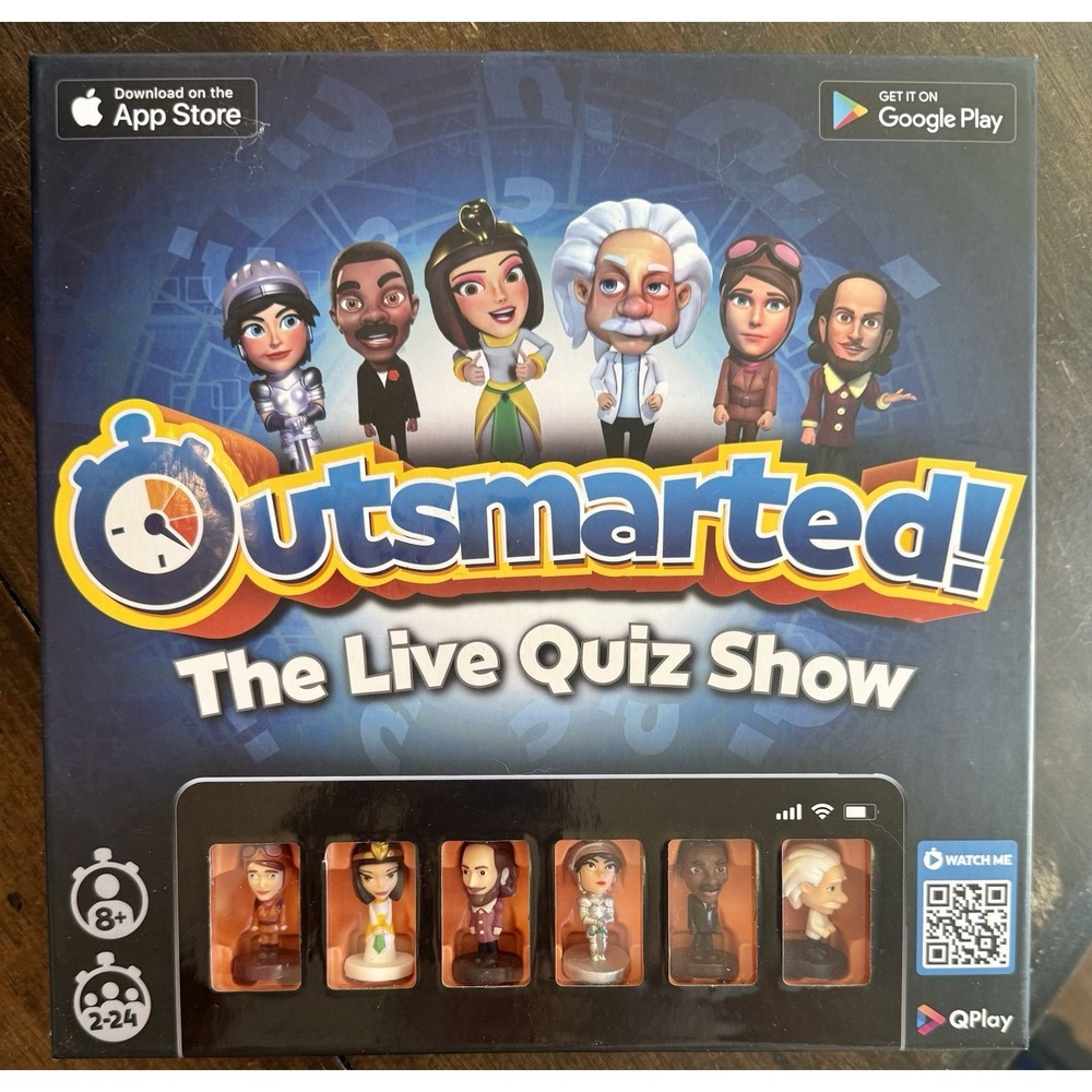 Outsmarted! The Live Quiz Show Game New Sealed Free Shipping